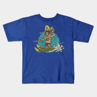 Falstaff Beer Fearless & Fannie Water Ski Kids T-Shirt